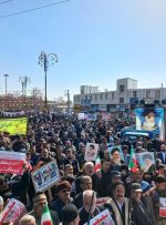 حضور مردم شهرستان ازنا در راهپیمایی ۲۲ بهمن