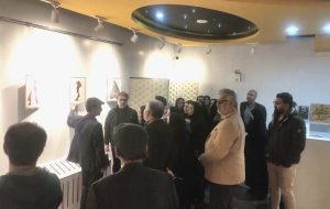 افتتاح نمایشگاه آثار گرافیک در اداره فرهنگ و ارشاد اسلامی ازنا