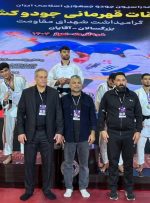 نایب قهرمانی ورزشکار ازنایی در مسابقات جودو قهرمانی بزرگسالان کشور