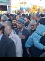 حضور گسترده مردم ازنا در مراسم تشییع شهدای گمنام