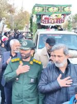 تشییع پیکر شهید گمنام در شهرستان ازنا تشییع پیکر شهید گمنام در شهرستان ازنا