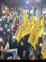 خروش مردم ازنا در عزای رهبر شهید انقلاب