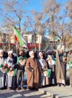تجمع مردم ازنا در سوگ شهادت رهبر انقلاب