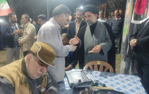 تلاقی ایمان، حماسه و هنر؛ در هشتاد و چهارمین شبِ بعث خیابانی ازنا