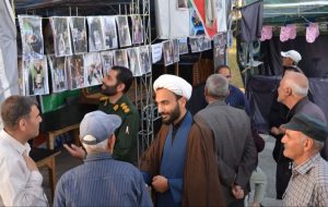 برپایی نمایشگاه عکس اقتدار در شهرستان ازنا