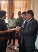 تقدیر معاون اجرایی سپاه لرستان از خانواده نوجوان اهداکننده عضو در ازنا